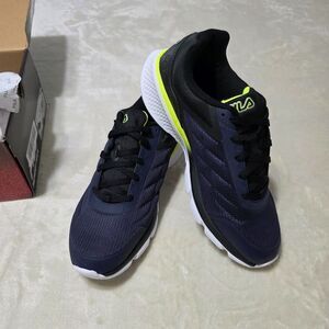 Fila Men's 11.5 M Navy Black Memory Core Callibration 23 Running Shoes Sneakers